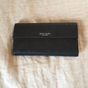 Kate Spade Satin Continental Wallet