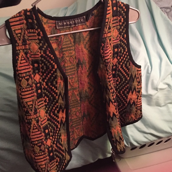 Afro-print Vest