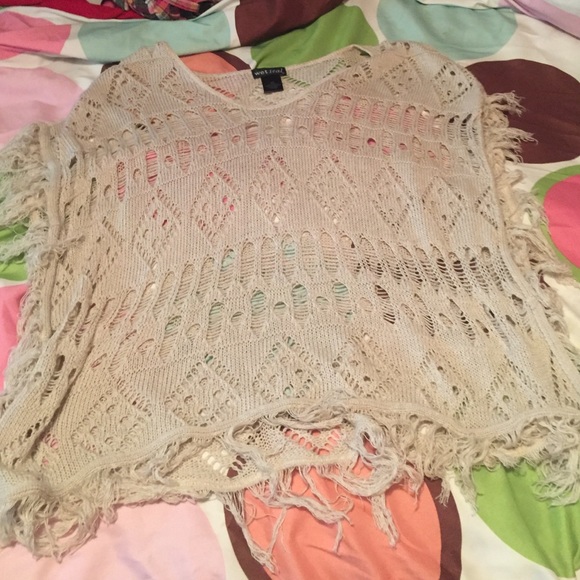Knitted Poncho