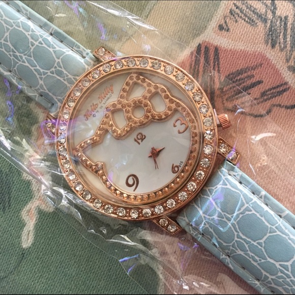 Hello Kitty Rhinestone Wrist Watch