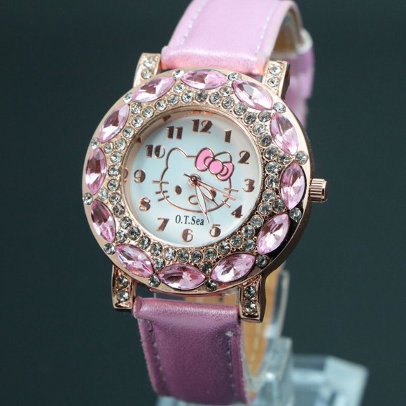 Hello Kitty Crystal Wrist Watch