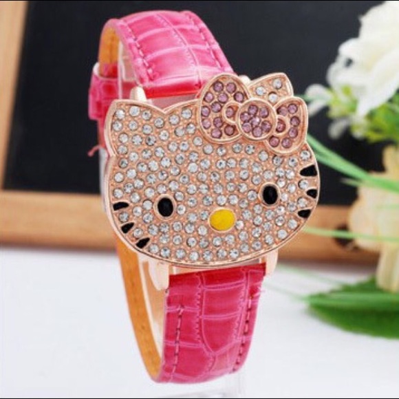 Hello Kitty Crystal Wrist Watch