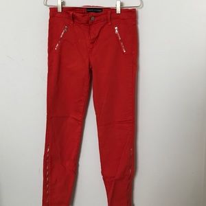 J Brand for Intermix cropped jeans with zippers