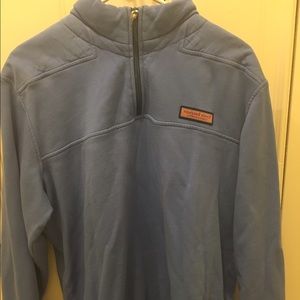 Vineyard Vines periwinkle 1/4 zip