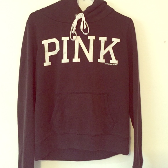 VS Pink pull over drawstring Hoodie