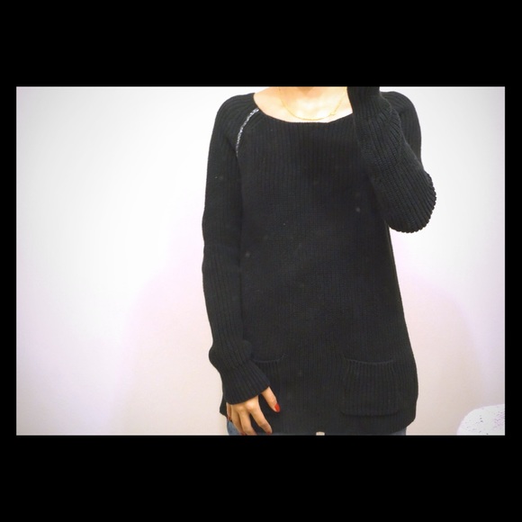 Black sweater