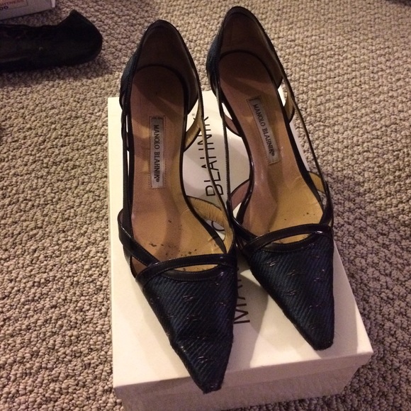 Manolo Blahnik Shoes - Vintage Manolo Blahnik size 10