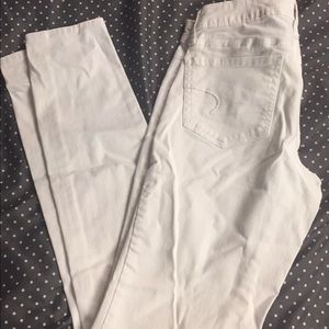 White jeggings