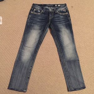 Size 28 Skinny Miss Me Jeans