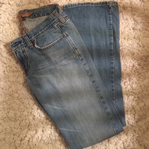 Women's Abercrombie and Fitch Boot Cut jeans.