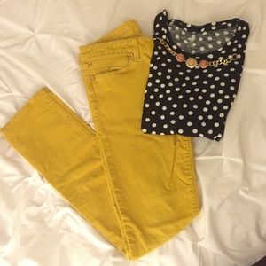 Mustard Yellow Corduroys