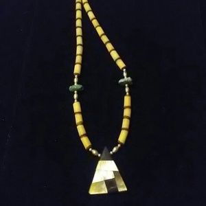 Sterling silver Unisex fetishes necklace