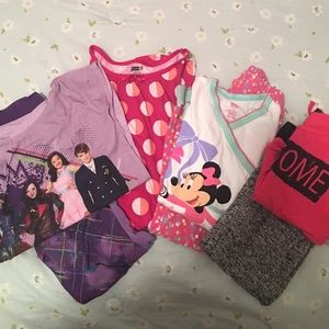 Lot of girls size 10 Pjs