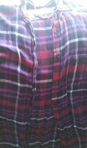 American Eagle Long Sleeve Button Up