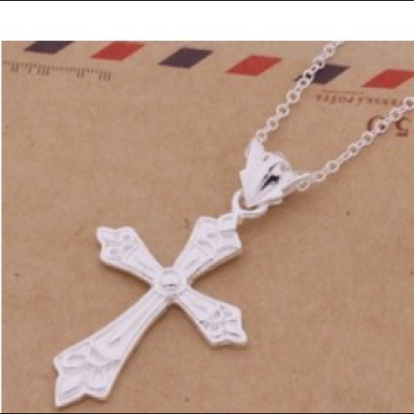 .925 silver cross.