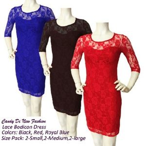 Lace bodicon dresss