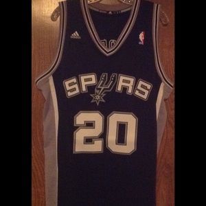 Men's L Spurs #20 Ginobili jersey