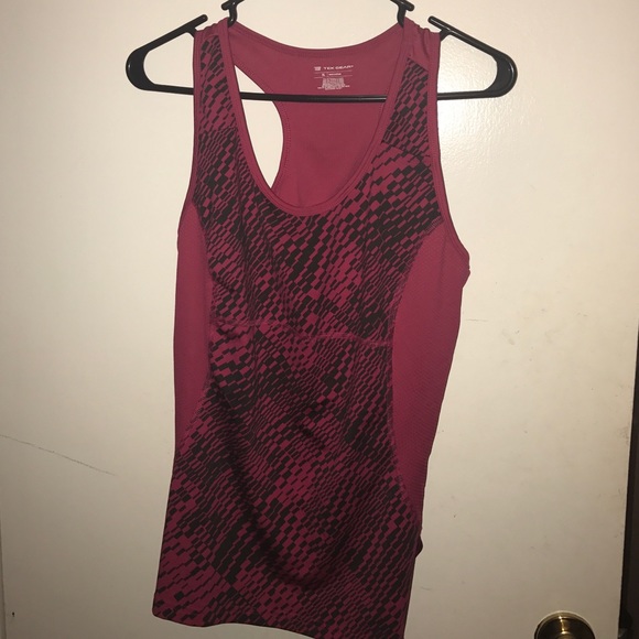 Racerback workout shirt