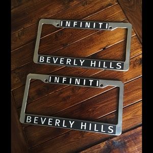 Infiniti of Beverly Hills License Plate Frame