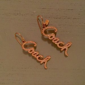 Coach earings