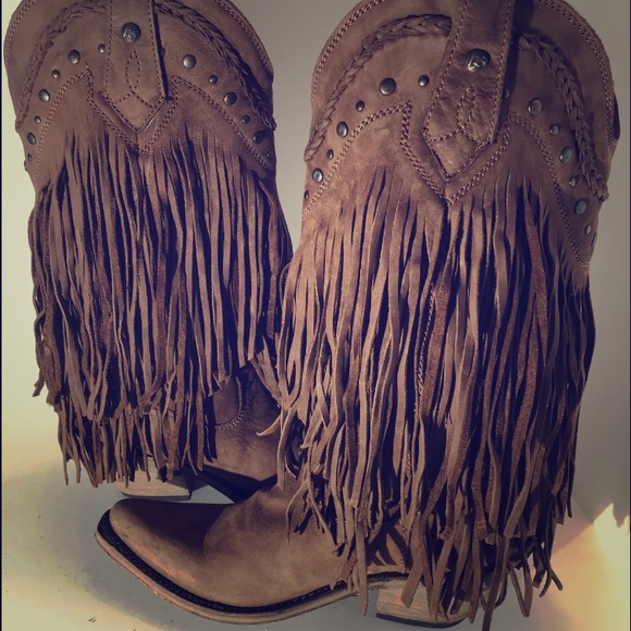 Liberty Vegas Fringe cowboy boots