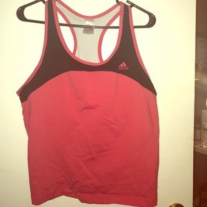 Racerback workout shirt