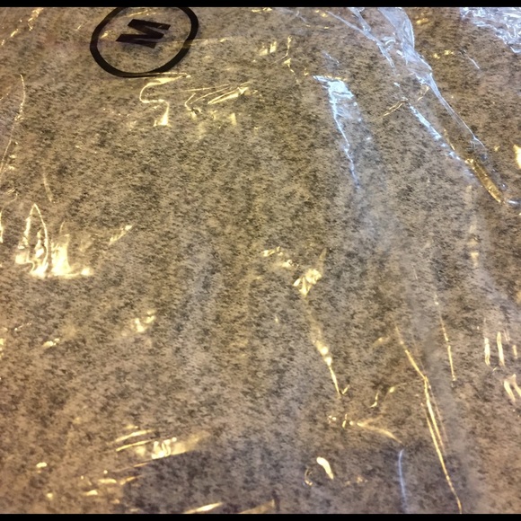 Last 1!!! SMALL Heather Grey off shoulder top - Picture 2 of 2