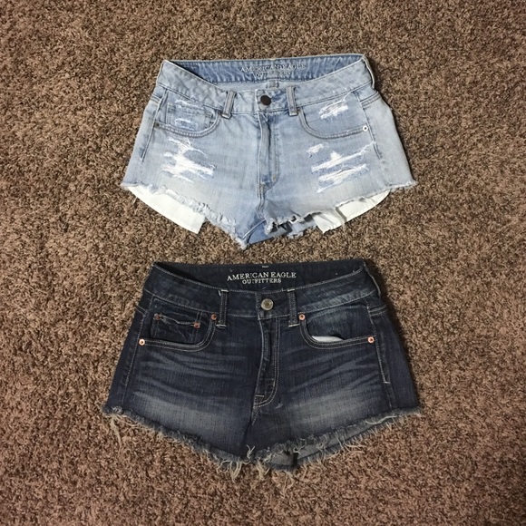 American Eagle high waisted shorts