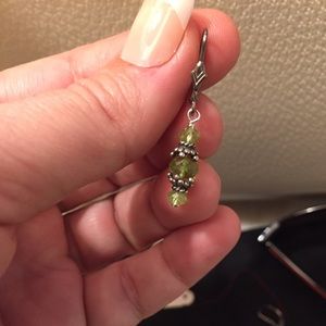 🌟Make an Offer🌟Sterling Silver Peridot Earrings