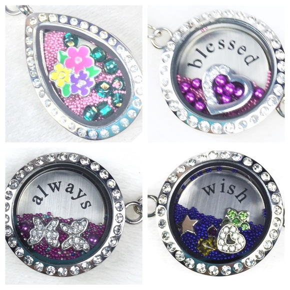 Memory Locket Bracelet, Necklace or Key Chain
