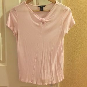 Baby pink tee