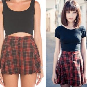 Plaid Skater Skirt ❤️