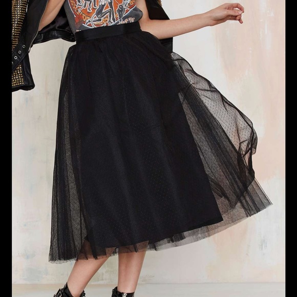 #850🦁🔵 get into the groove tulle skirt - Picture 2 of 4