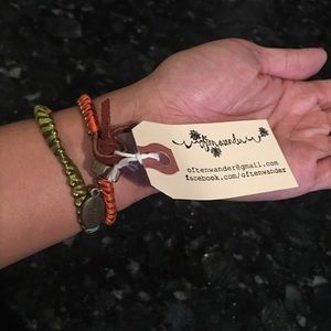 Oftenwander leather wrap bracelet
