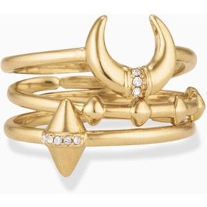 Stella and Dot Aurora ring set