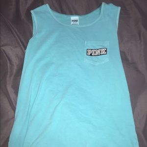 vs pink light blue top