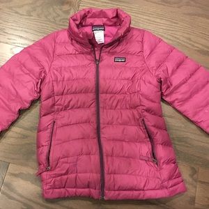 Girls Patagonia down coat