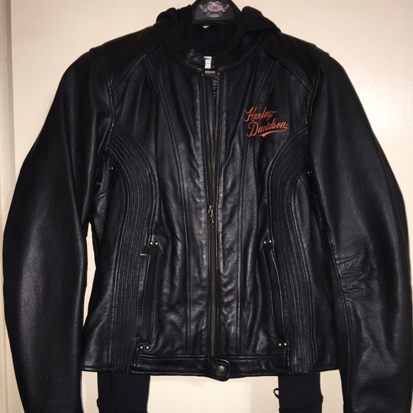 Leather Harley Davidson riding jacket - Picture 1 of 4