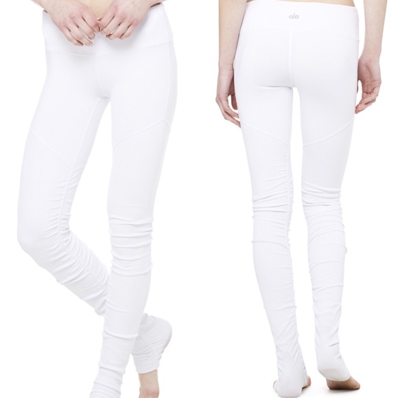 alo yoga goddess ribbed legging