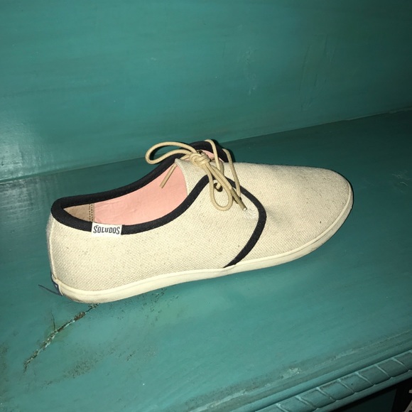 cute/casual burlap shoes - Picture 3 of 4