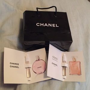 Sample Chanel frangrances