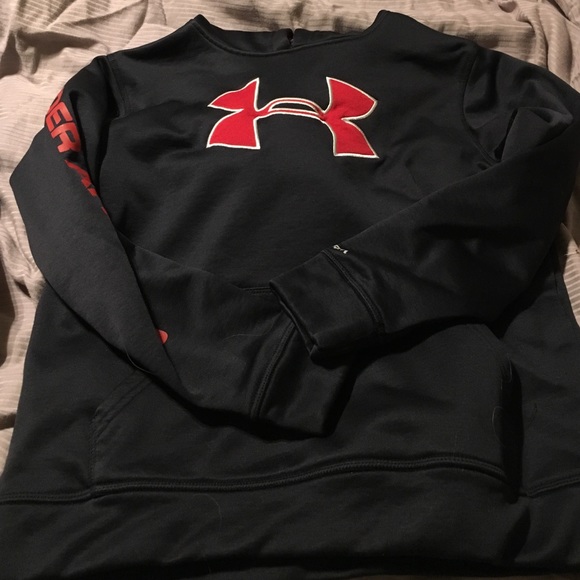 Under armour hooded sweatshirt boys