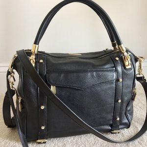 🎉SALE🎉 Rebecca Minkoff Large Cupid Satchel-Black