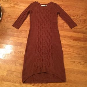 Anthropologie sweater dress