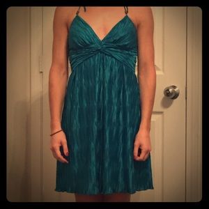 Turquoise dress
