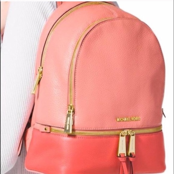 michael kors bookbag pink