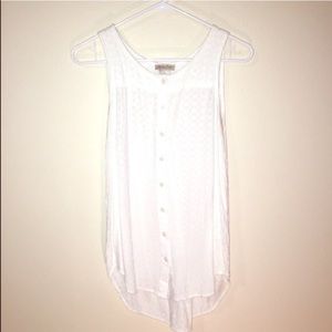 Lucky Brand Jeans White Tank