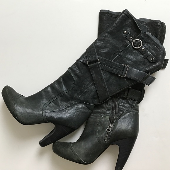 🎉 flash sale!! Seychelles heeled motorcycle boots