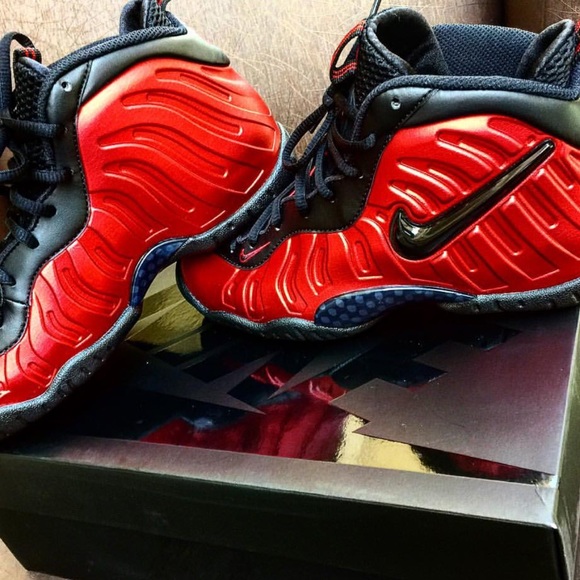 Brand New Nike Air Foamposite Pro "University Red"