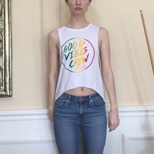 Oversized crop top (reggae inspired) MOVING SALE